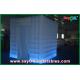 Inflatable Photo Studio White Indoor Inflatable Cube Tent , Practical  Family Event Photo Booth Props