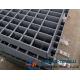 Stainless Steel Galvanized Walkway Grating Serrated Flat Bar Firm Structure