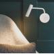 Surface mounted gold adjustable led reading light/led bed wall lamp/led bed reading wall light
