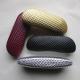 Fashionable glasses cases with diamond leather design