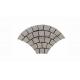 Lightweight Garden Stepping Stones Corrosion Resistant Cut To Size Form