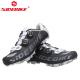 Black Water Resistant Cycling Shoes Bright Color Printed Low Wind Resistance