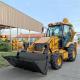 2 Ton Backhoe Loader With Front Bucket Earth Moving Machinery