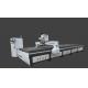 Linear Tool Changer ATC CNC Router Machine With Pop Up Pins XY Rack
