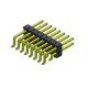 Pin Header Connector 2.54mm Single Row  SMT TYPE With Pegs 2*2PIN To 2*40PIN H=2.54MM