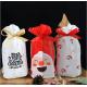 Santa Claus Red Snowman 0.06mm CPE Candy Gift Bag