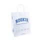 8 color flexo printing Handle Paper Bags Uncoated Lining With Your Own Logo