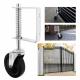 6 Gate Wheel Gate Support Wheel for Chain Link Fence Swing Gate