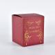 Personalized Cardboard Gift Packaging Carton For Fragrance Candle