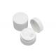 White Pp 30g 50g Airless Pump Cream Jar Od 64mm Cosmetic Vacuum Packaging