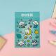 Cute Puffy 3D Cartoon Stickers Promotional Gifts Sprinkle Gold