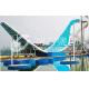 Water Amusement Park Equipmment Swing Water Slide for Ourdoor 240 riders / h