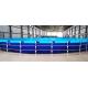 50000L Foldable PVC Tarpaulin Fish Farming Tank Fish Pond Plastic Tank Outdoor Fish Pond