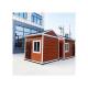 Galvanized Steel Frame Prefab Tiny House On Wheels For Space-Saving Solution