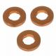 Cooper Alloy Yelllow Color Or Customized  M2.5 DIN 80 Plain Washers  Factory Directly Flat Gasket Washer