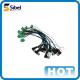 OEM/ODM Custom Quality Assured Waterproof M12 female 5pin 24AWG wiring harness with tube terminals