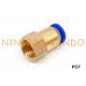 10mm 3/8'' Female Straight Pneumatic Hose Fitting Push To Connect