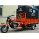 200CC Cargo Tricycle Delivery Van with Rear Canvas Cover for Outdoor Raining Areas