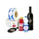 High Quality Custom Printed Adhesive Rolled Labels For Glass Wine Bottles