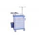 Movable ABS Hospital Crash Cart Medical Equipment Trolley With Wheels  (ALS-ET003B)