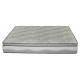 White soft luxury Euro top home/hotel bed independent pocket spring mattress adding latex and high density foam