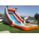 Outside Playground Inflatable Water Slide With Mini Pool For Summer CE UL