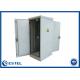 1.2mm Galvanized Steel  Outdoor Electrical Enclosure Double Walls Air Conditioner