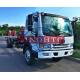 8 - 12 Tons Cargo Transport Truck 6 Wheelers Truck Chassis For Refitting Cargo / Tank Truck