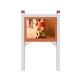 Android Standing Lcd Advertising Display , Digital Display Touch Screen Kios