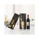 Luxury Custom Printed Paper Bags For Wine Retail Shopping