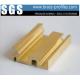 Architectural Brass Extruding Profiles Alloy Copper Hardware Profiles