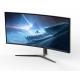 IPS 34 Inch Curved Ultrawide Monitor 21:9 Ergonomic 1440p 165hz Gaming Monitor
