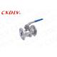 CF8 Flanged Ball Valve for Oil and Other Fluids