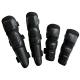 Intense Protection Riding Black Outdoor Sports Knee Pads Four-Piece Set for Motorbike