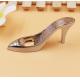 3D chrome plating high heels slipper shape beerl bottle opener, Innovative wedding favor