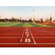 Excellent Shock Absorption IAAF Running Track For Bituminous Concrete