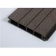 Extruded Technic WPC Wall Cladding / Capped Composite For Building Decoration