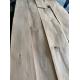 Length 120cm White Oak Wood Veneer Quarter Cut 0.7mm Thickness