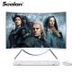 SEALAN 27inch big promotion new product i7-4960 curved screen desktop computers RAM 16GB SSD 480GB HDD 2TB gaming aio pc