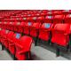 Outdoor UV Resistant Plastic Stadium Seats Aluminum Stanchion For Arena Stage