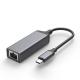 Compact Alumium Alloy USB Type C to Ethernet Adapter MacBook Pro Compatible