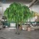 Artificial Weeping Willow Christmas Tree Decorations / Fake Indoor Plants