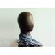 Smooth Surface Fiberglass Mannequin Head For Scarf / Jewelry Store Display