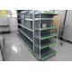 Island 1.2M L Convenience Store Gondola Shelves Light Gray Colour Middle Backing