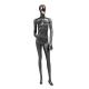 Electrified Face Female Full Body Mannequin Display Natural Curve Matte Painted