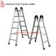 Customized 6063 Aluminium Dual Purpose Ladder 100Kg Max Loading