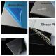 0.8mm Plastic Card Materials Glossy / Matte Steel Card Lamination Plate