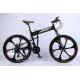 High quality OEM 6 spoke mag one wheel Shimano 21 speed black aluminium folding hummer mountain bicycle