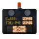 Outdoor LED Traffic Display For Highway Gantry ETC Electronic Toll Variable Message