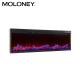 1800mm Freestanding Electric Fireplace CE Charming Mixed Color Fire Decorator